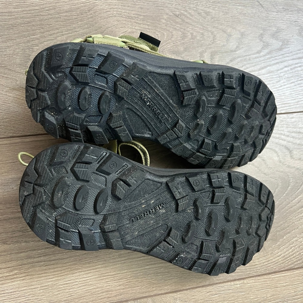 Merrell Speed Fusion Web Sport Sandals Green Black Mens US 8 Hiking Camping - Picture 5 of 10